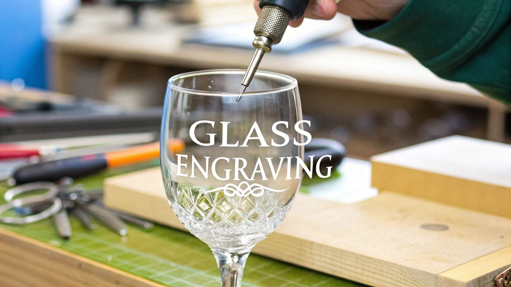 How to Engrave in Glass A Beginner's Guide– R.O.C.K.S. Whiskey Chilling ...