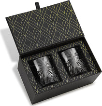 Soleil Glass Edition whiskey tumbler set in elegant packaging, perfect for gifts or personal barware.