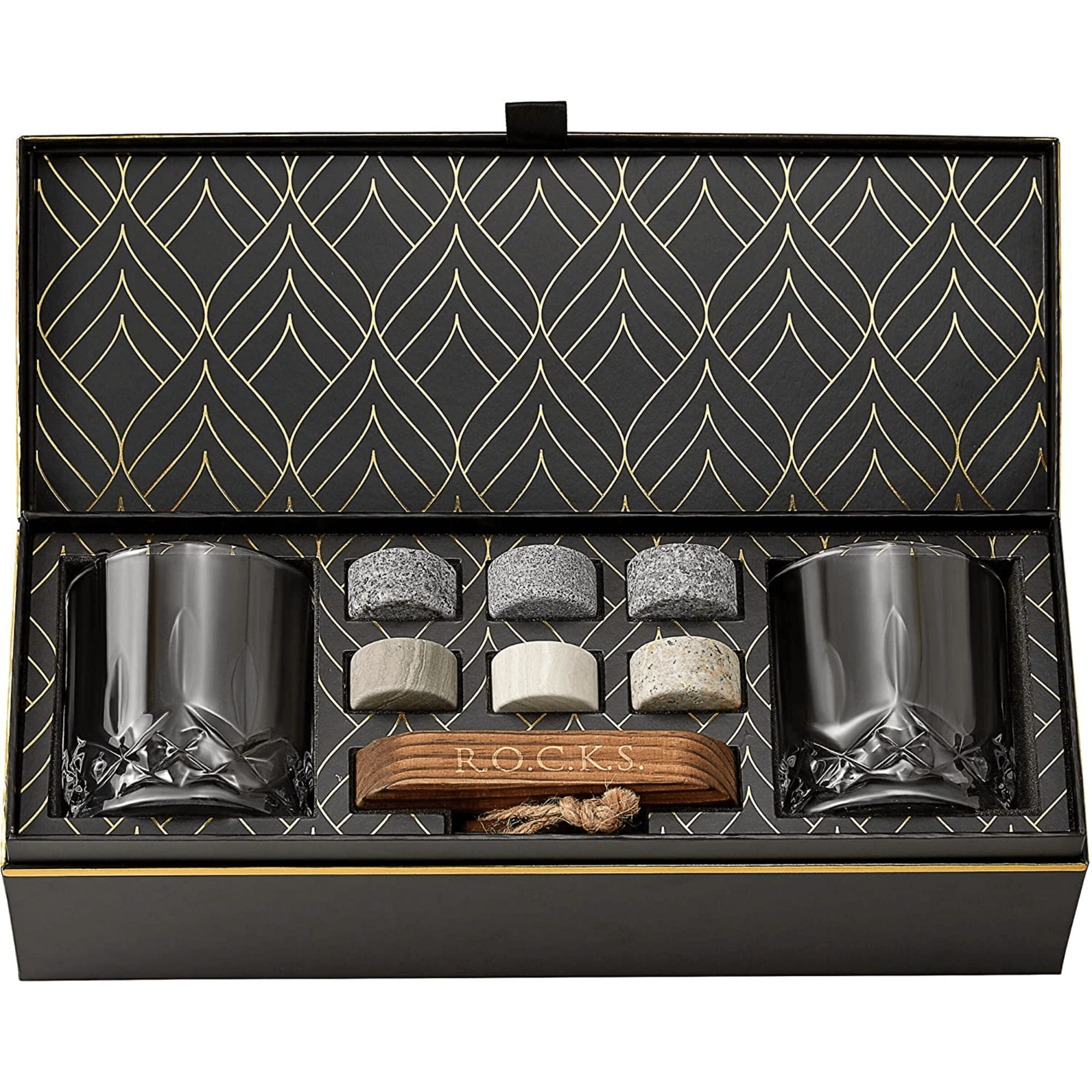 Luxury Whiskey Chilling Stones Gift Set with Premium Gift Box