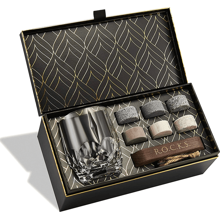 Connoisseur's Collection– R.O.C.K.S. Whiskey Chilling Stones